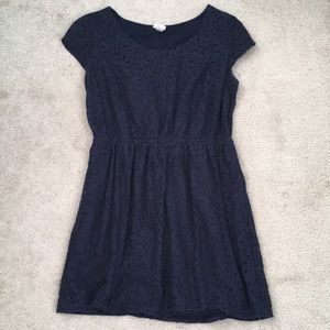 Women’s navy blue islet dress